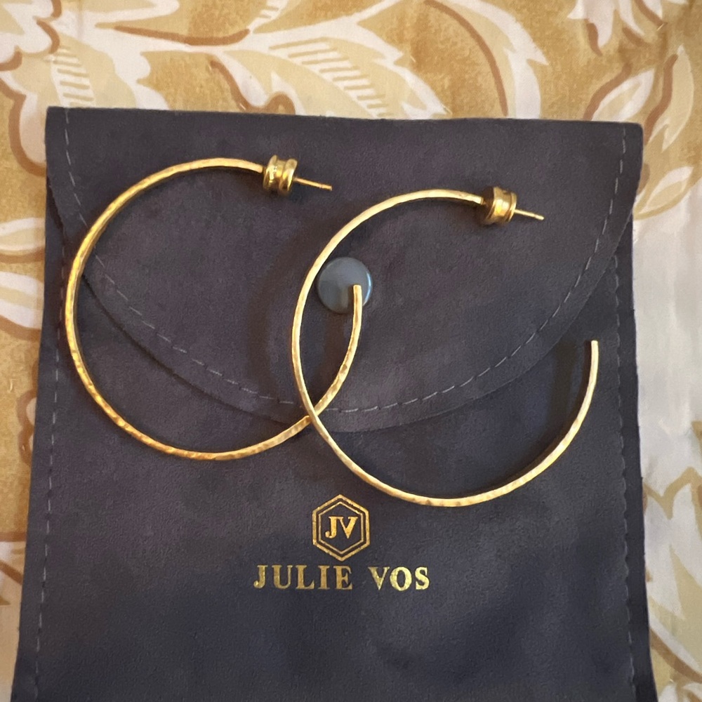 Julie Vos Hoop Earrings